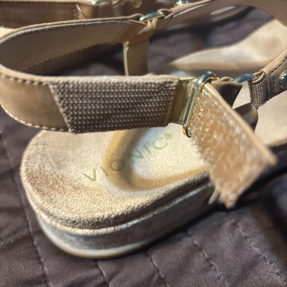 Tan Vionic Sandals - Picture 3 of 4